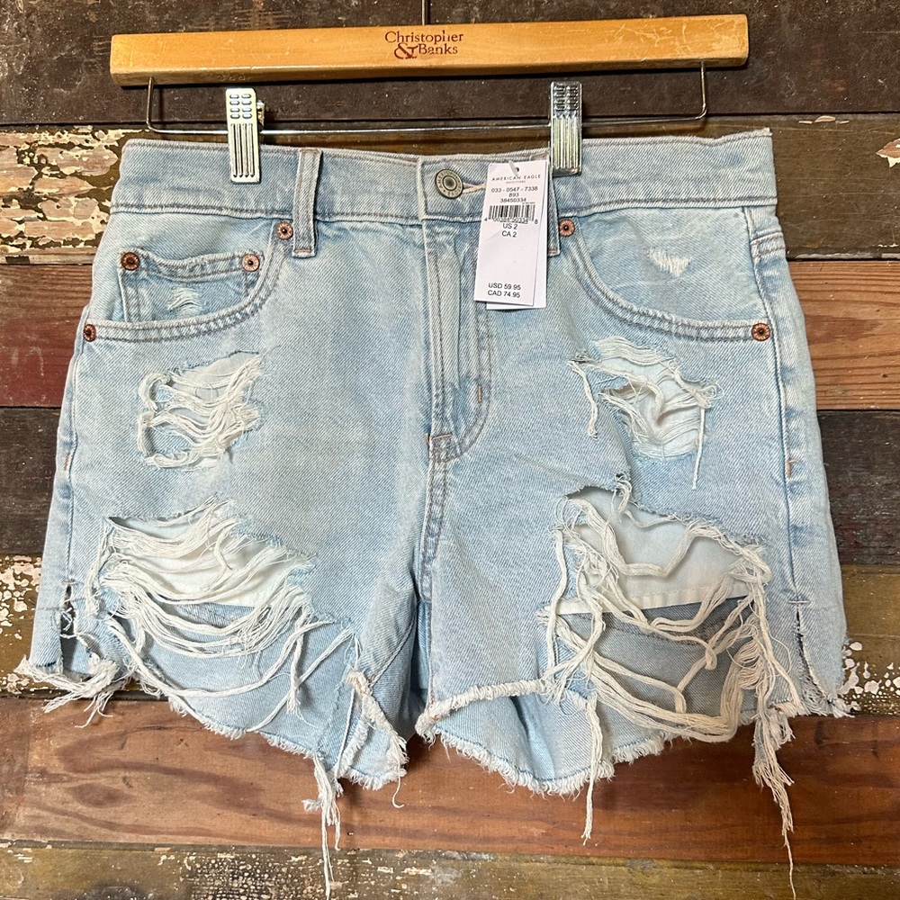 NWT American Eagle Outfitters 90s Boyfriend Shorts - Women’s Size 2